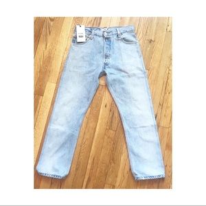 Redone x Levis Crop Ankle Jeans